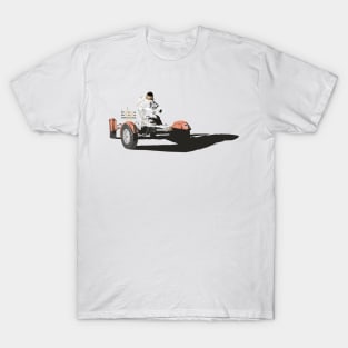 Astronaut Driving Moon Buggy T-Shirt